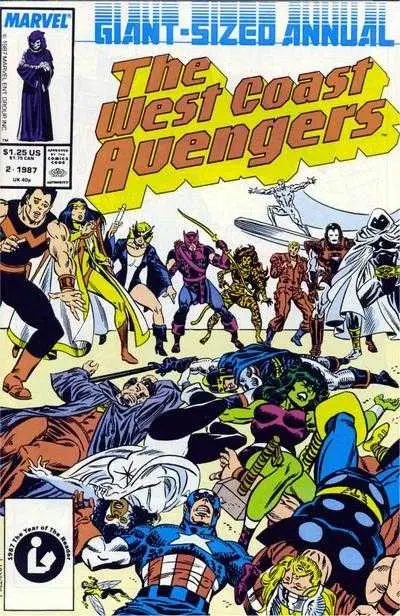 The West Coast Avengers Annual (Vol 2) #2 Vf 1