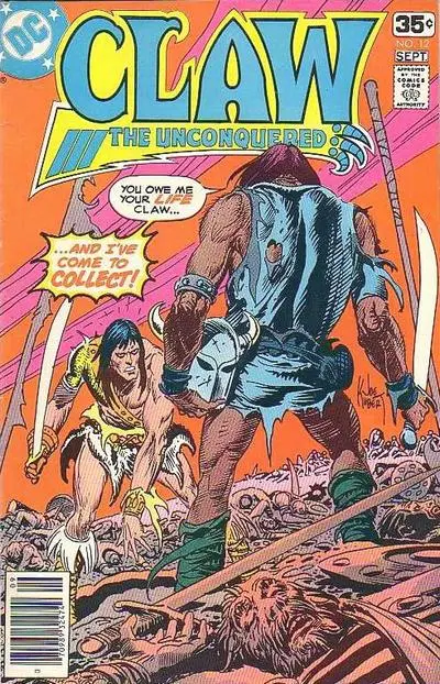 Claw The Unconquered #12 Vf 1