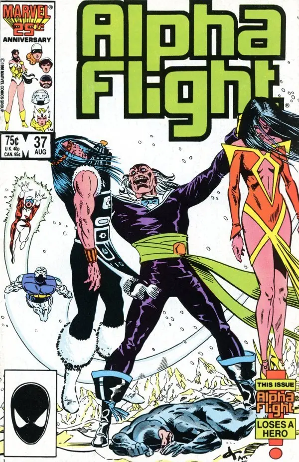 Alpha Flight (Vol 1) #37 Vf 1