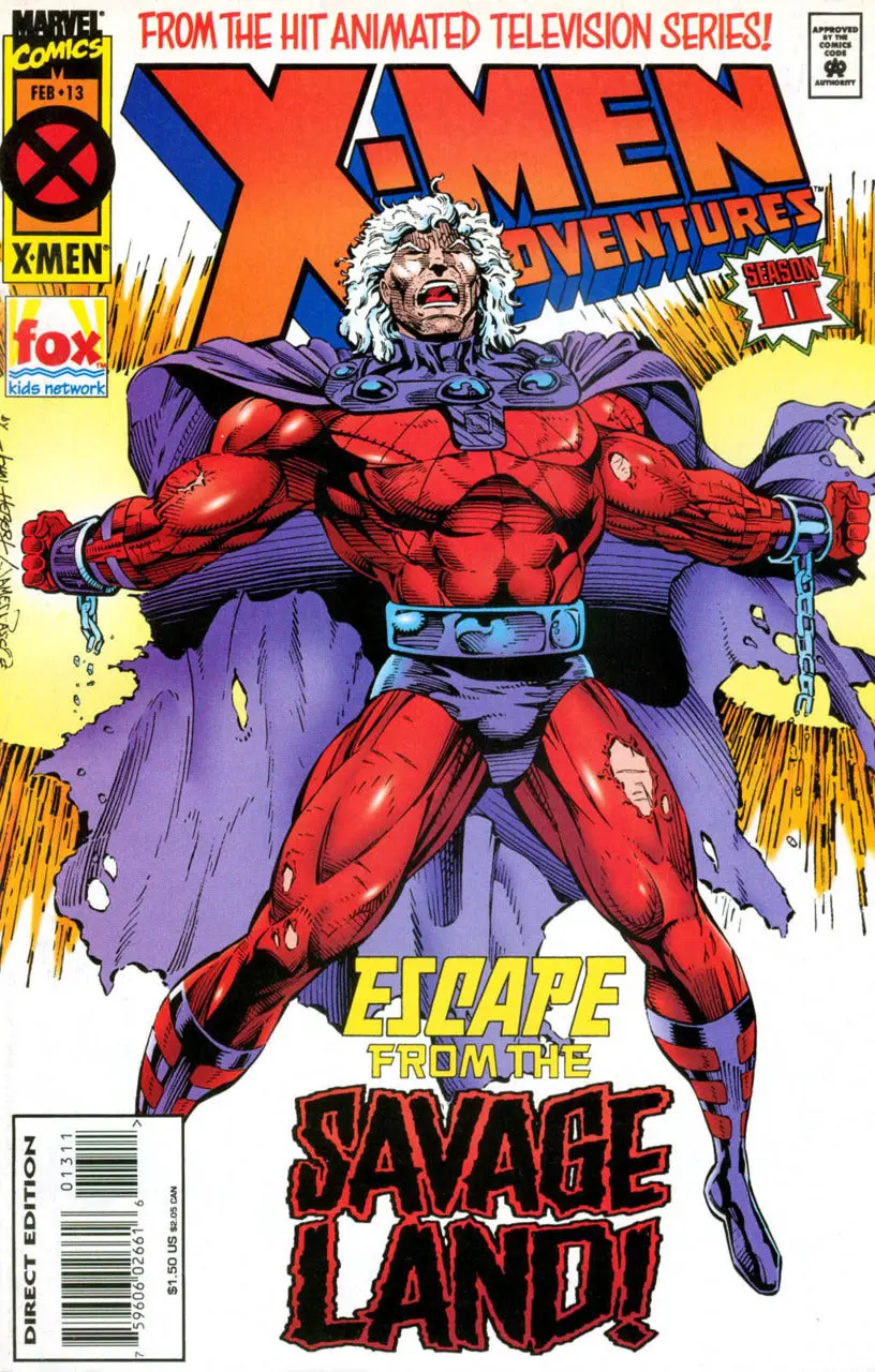 X-Men Adventures (Vol 1) #13 Vf 1