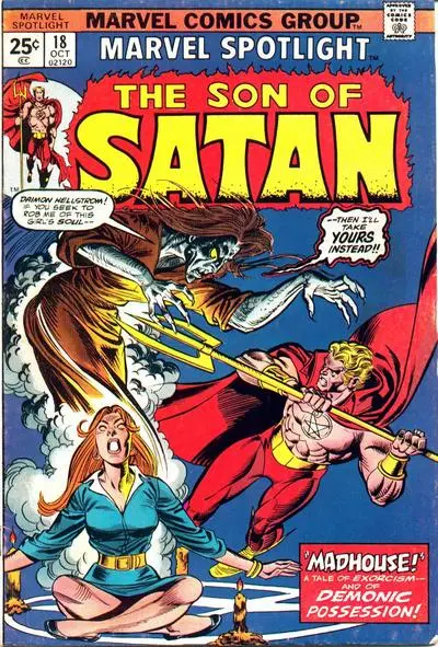 Marvel Spotlight On The Son Of Satan (Vol 1) #18 Vg 1