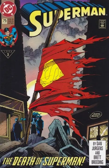 Superman (Vol 2) #75 3Rd Printing Vf 1