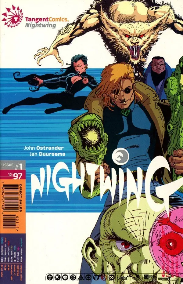 Tangent Comics: Nightwing (Vol 1) #1 Vf 1