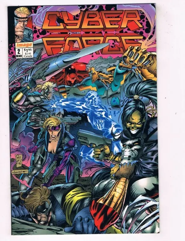Cyber Force: The Tin Men Of War #2 Nm 1