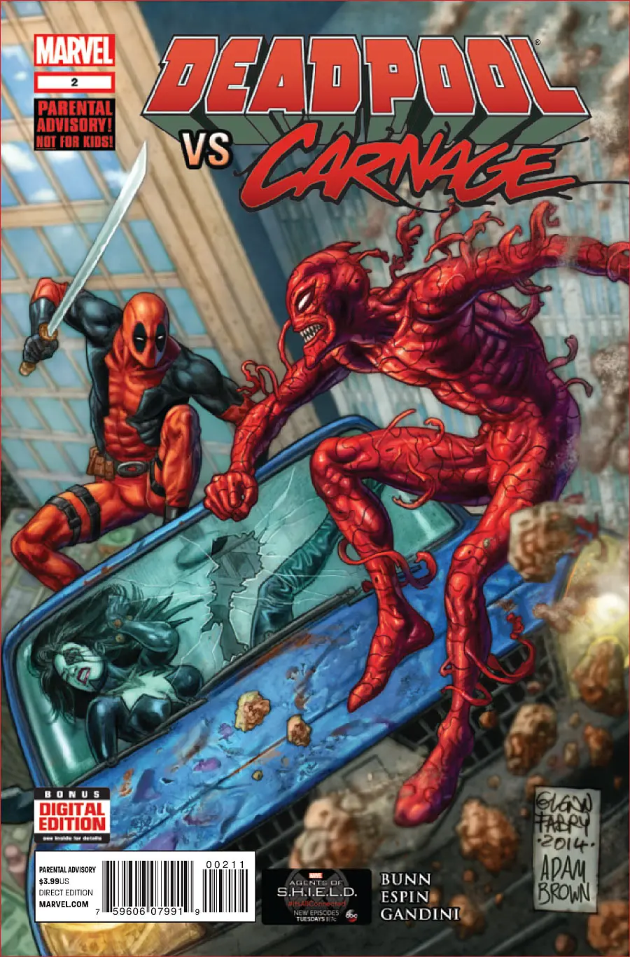 Deadpool Vs. Carnage (Vol 1) #2 Vf 1