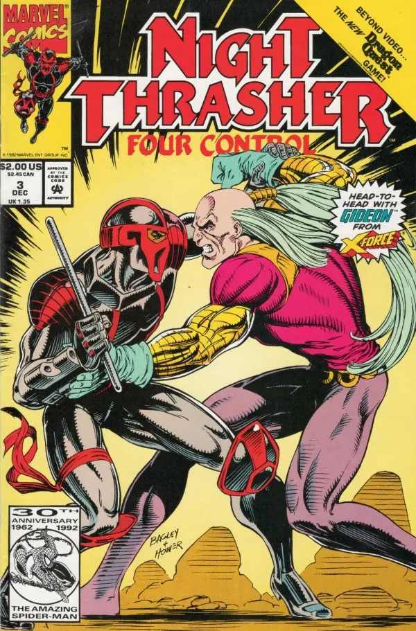 Night Thrasher: Four Control (Vol 1) #3 Vf 1