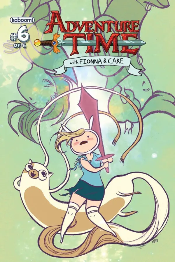 Adventure Time: Fionna & Cake (Vol 1) #6 (Of 6) Cover B Jen Wang Variant Vf 1