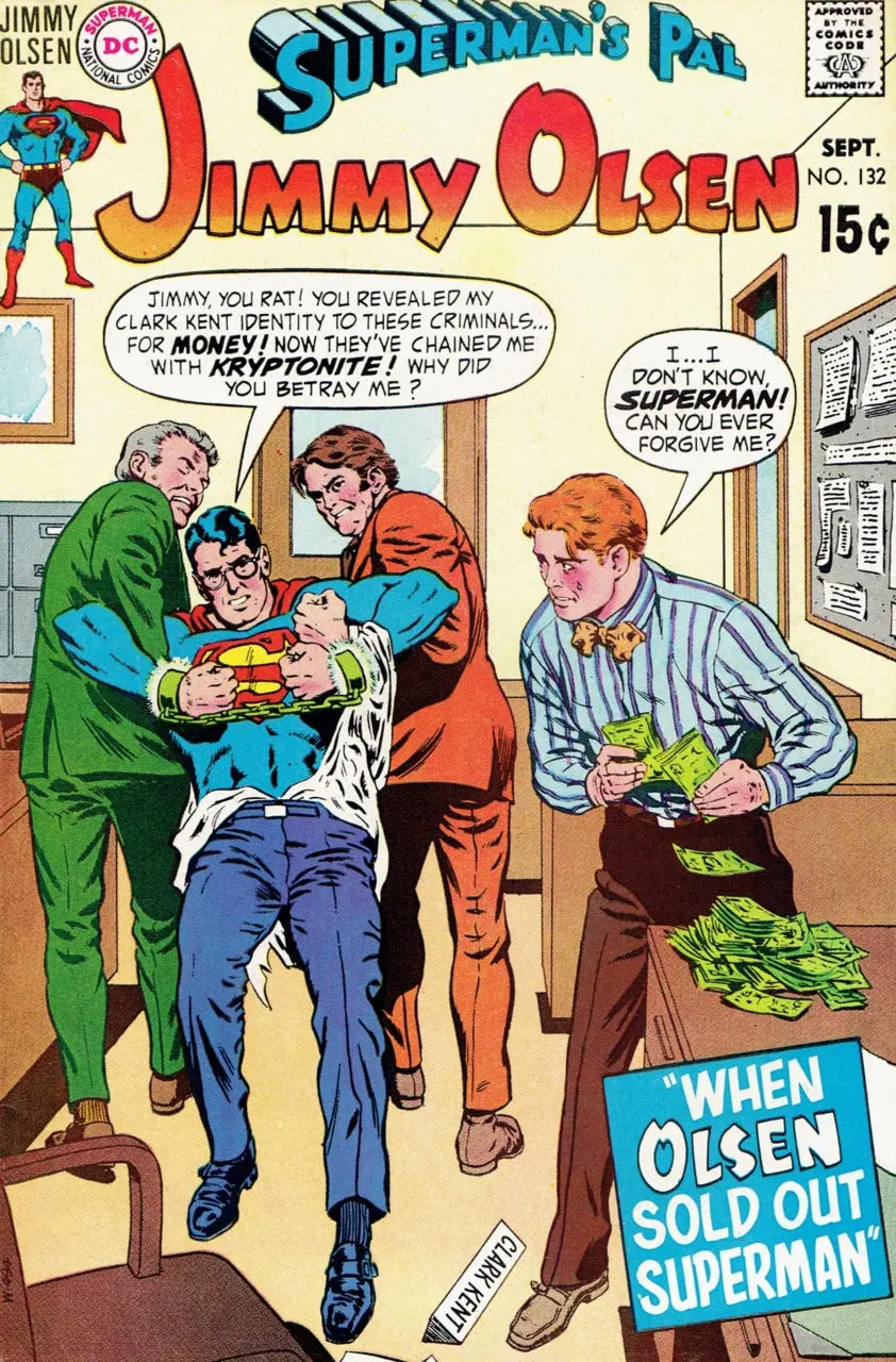 Superman's Pal, Jimmy Olsen #132 Vf 1