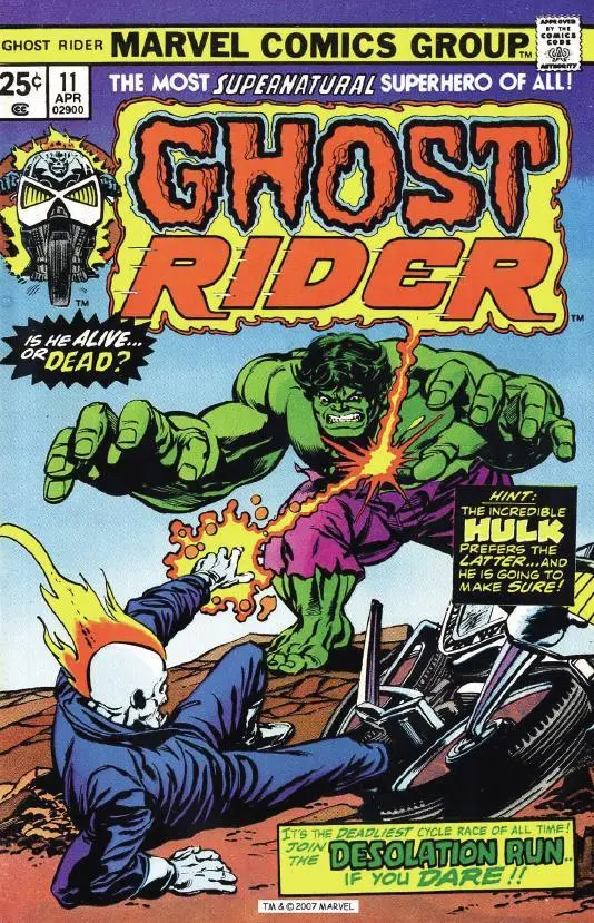 Ghost Rider (Vol 1) #11 Vf 1