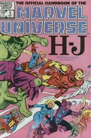 Official Handbook Of The Marvel Universe (1983-1984 Marvel) #5 Nm 1