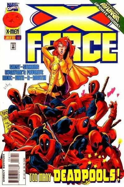 X-Force (Vol 1) #56 Vf 1