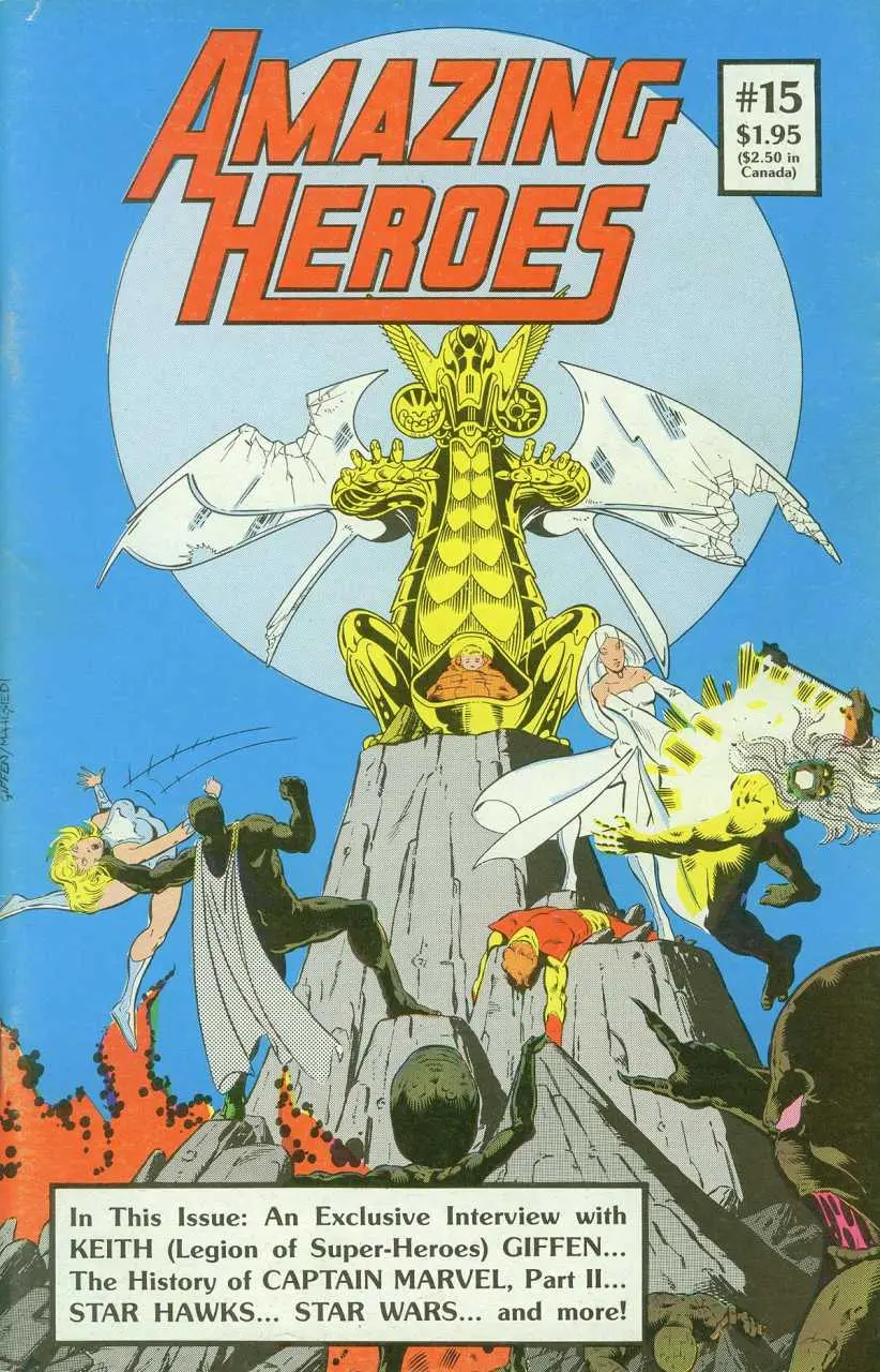 Amazing Heroes (Vol 1) #15 Vf 1