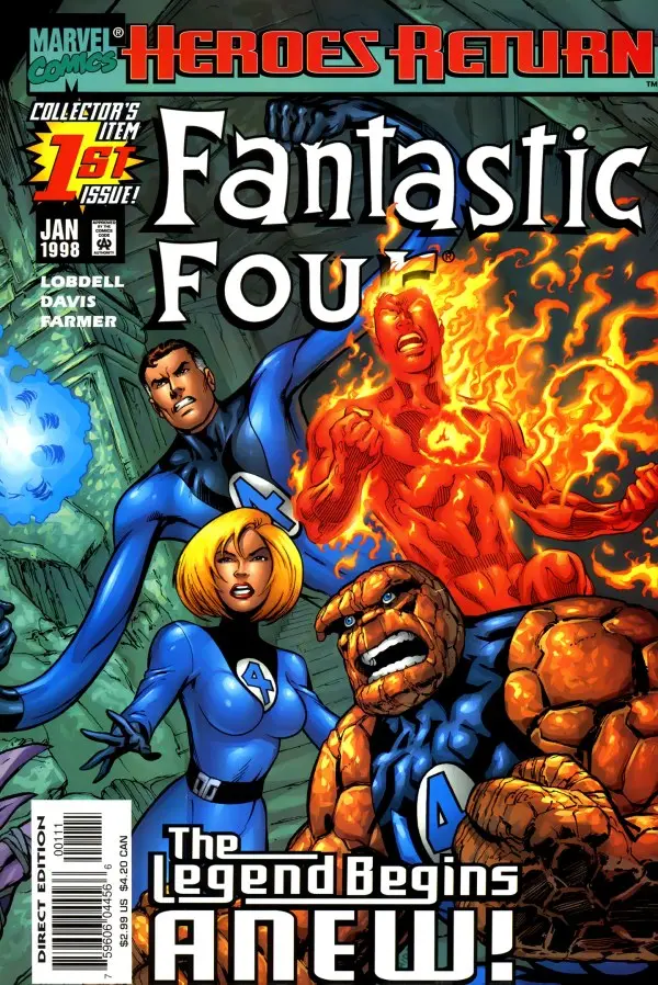 Fantastic Four (Vol 3) #1 Vf 1