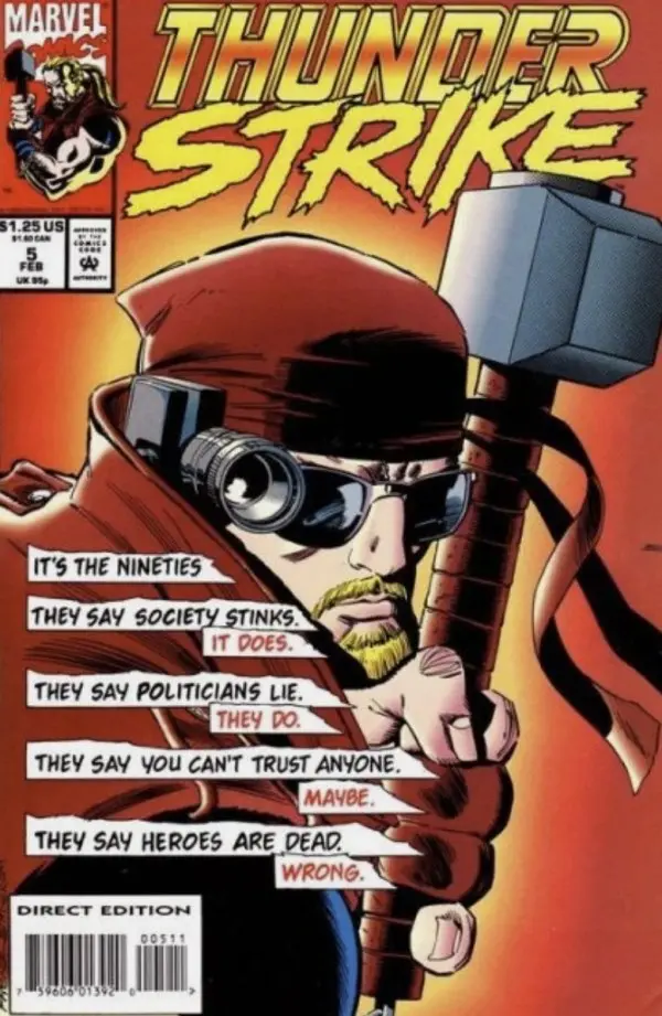 Thunderstrike (Vol 1) #5 Vf 1
