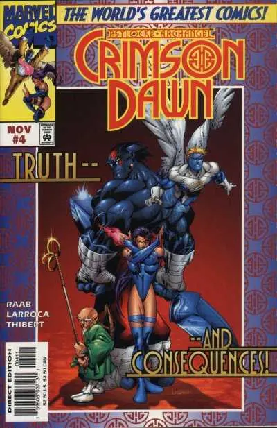 Psylocke & Archangel: Crimson Dawn (Vol 1) #4 Nm 1