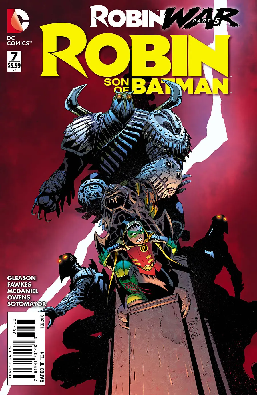 Robin: Son Of Batman (Vol 1) #7 Vf 1