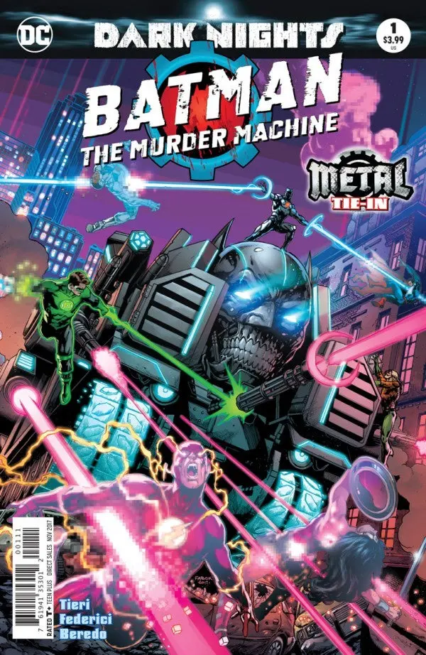 Batman The Murder Machine #1 (Metal) Nm 1