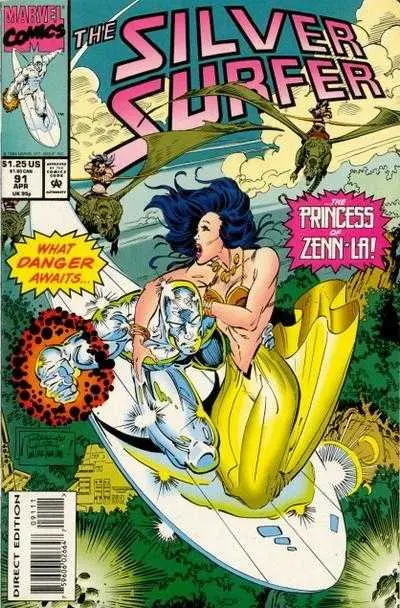 Silver Surfer (Vol 2) #91 Vf 1