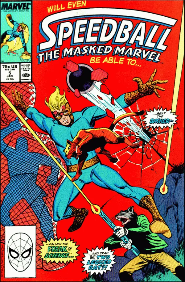 Speedball (Vol 1) #5 Vf 1