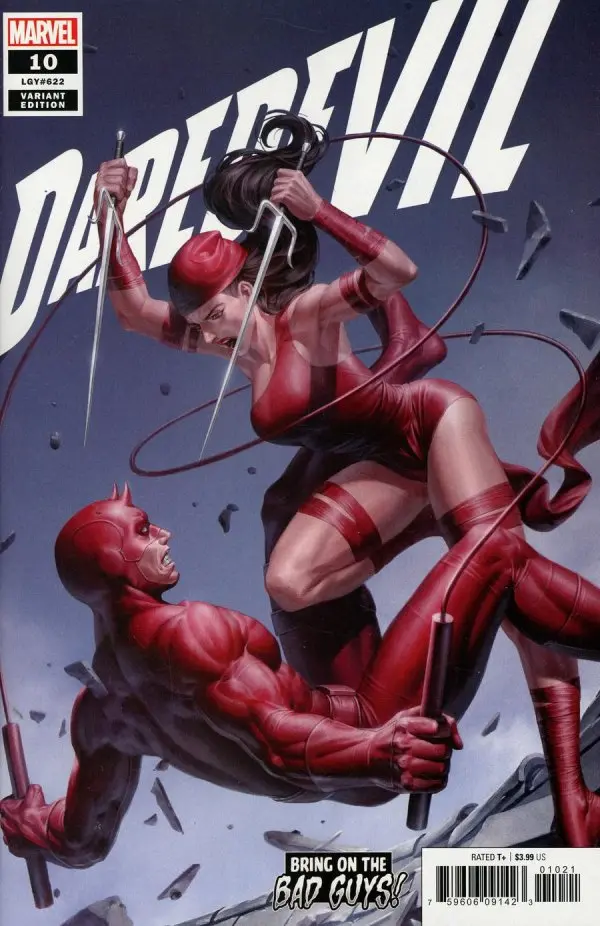Daredevil #10 (Vol 6) Jung-Geun Yoon Bring On The Bad Guys Variant Nm 1