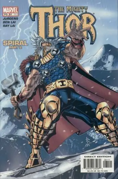 Thor (Vol 2) #61 Vf 1
