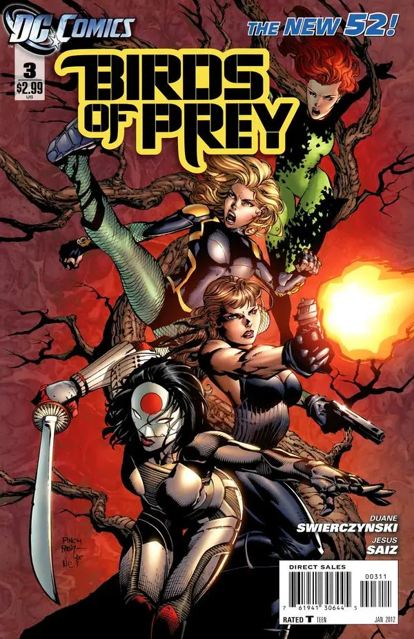Birds Of Prey (Vol 3) #3 Vf 1