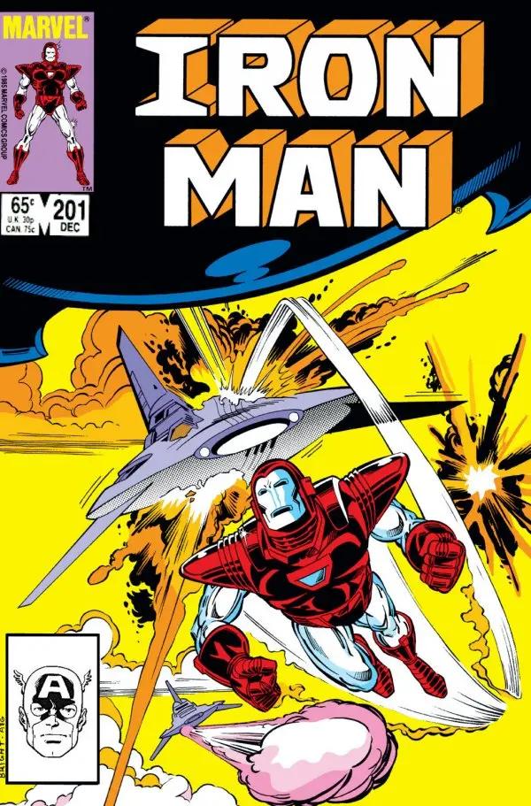 Iron Man (Vol 1) #201 Vf 1