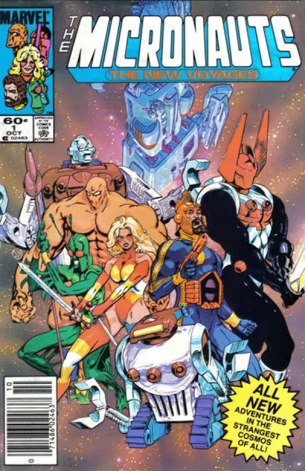 Micronauts: The New Voyages (Vol 1) #1 Vf 1