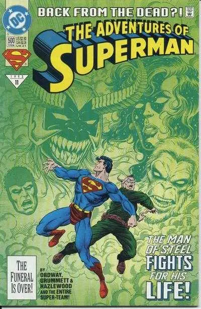 Adventures Of Superman #500 Nm 1