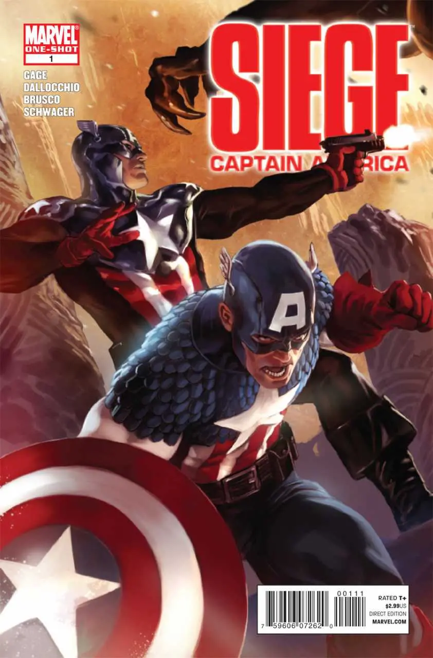 Siege: Captain America One Shot Vf 1