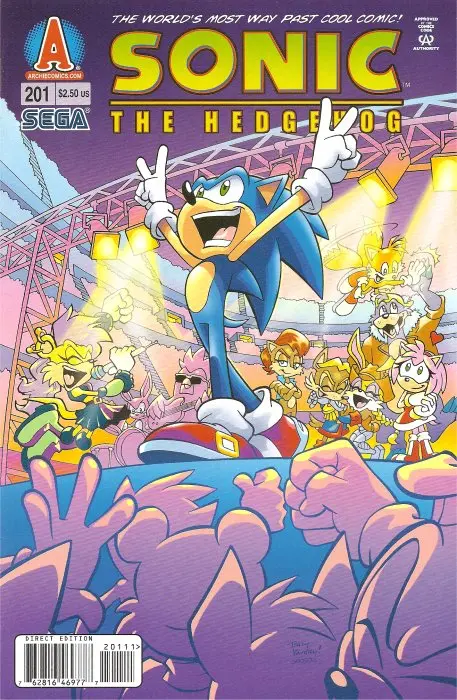 Sonic The Hedgehog (Vol 3) #201 Vf 1