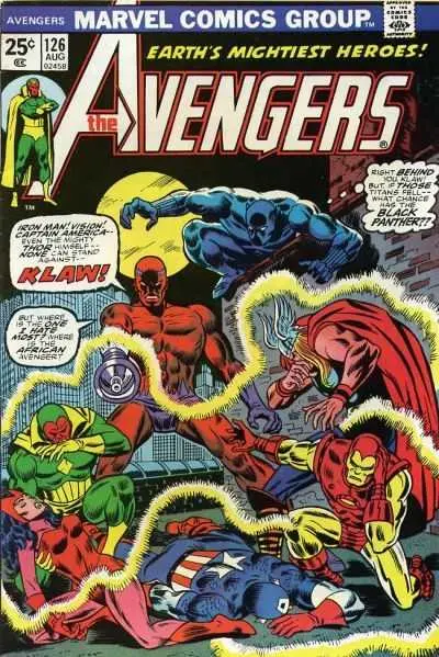 The Avengers (Vol 1) #126 Vf 1