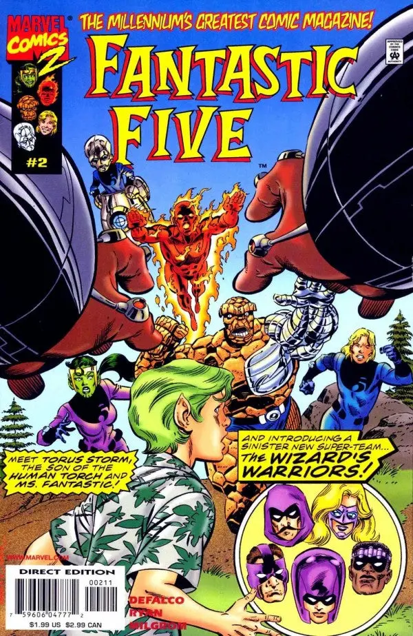 Fantastic Five (Vol 1) #2 Nm 1