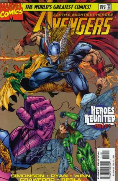 The Avengers (Vol 2) #12 Vf 1