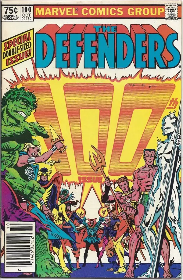 The Defenders (Vol 1) #100 Vf 1
