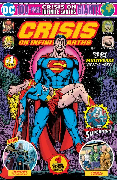 Crisis On Infinite Earths Giant #1 Walmart Variant Cover Nm 1