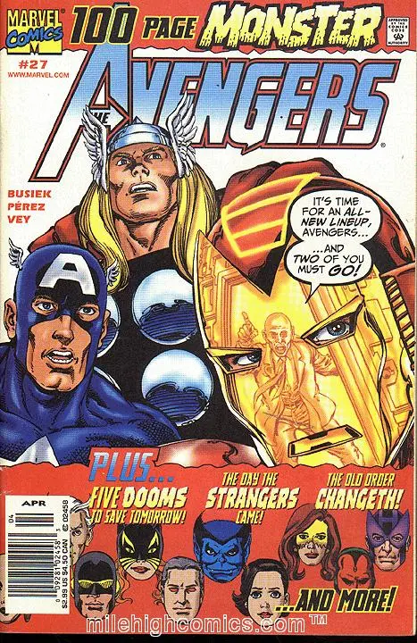 The Avengers (Vol 3) #27 Vf 1