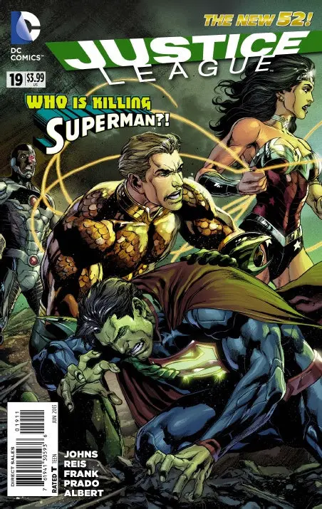 New 52 Justice League #19 Nm 1