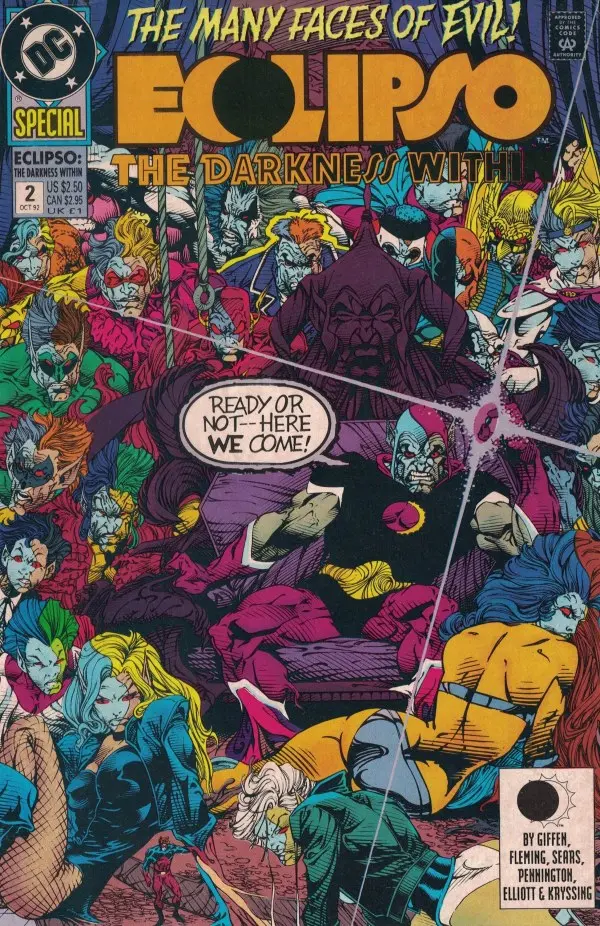 Eclipso: The Darkness Within (Vol 1) #1-2 Complete Set Vf 2