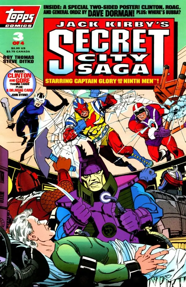 Secret City Saga (Vol 1) #3 (Of 4) Fn 1