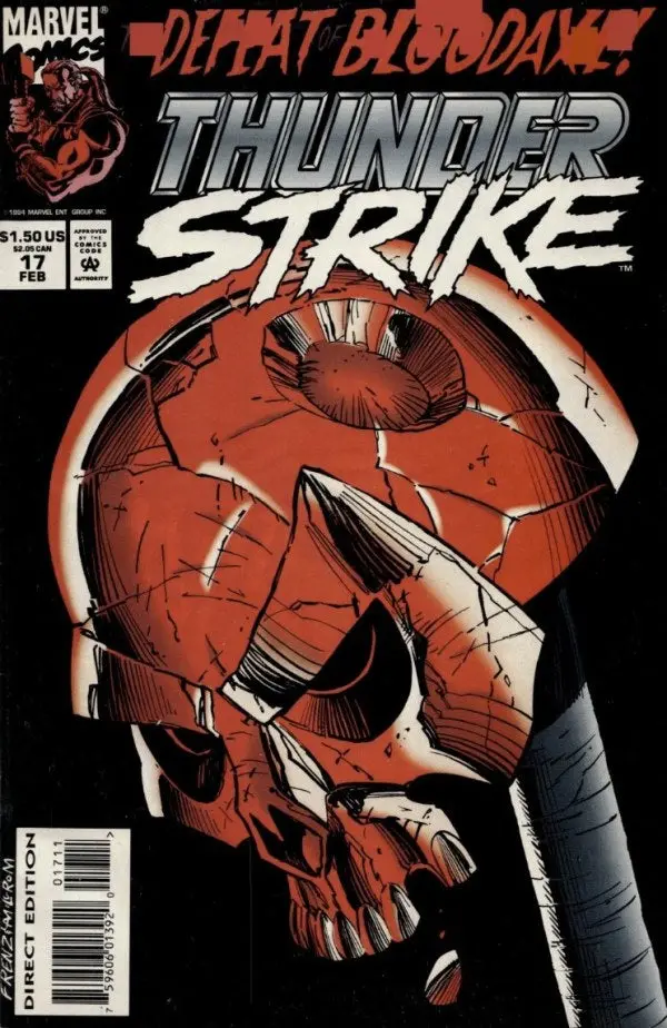 Thunderstrike (Vol 1) #17 Vf 1