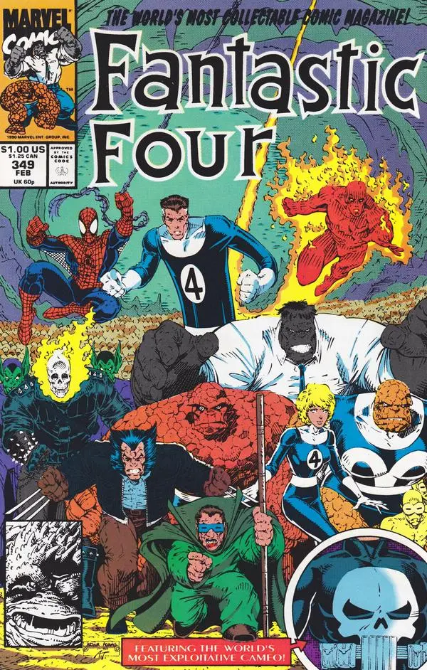 Fantastic Four (Vol 1) #349 Nm 1