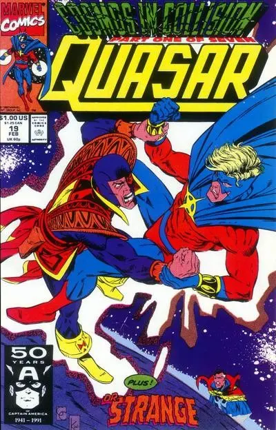 Quasar (Vol 1) #19 Vf 1