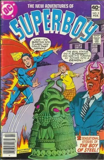 The New Adventures Of Superboy (Vol 1) #2 Vf 1