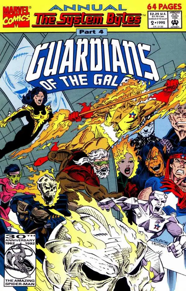 Guardians Of The Galaxy Annual (Vol 1) #2 Vf 1