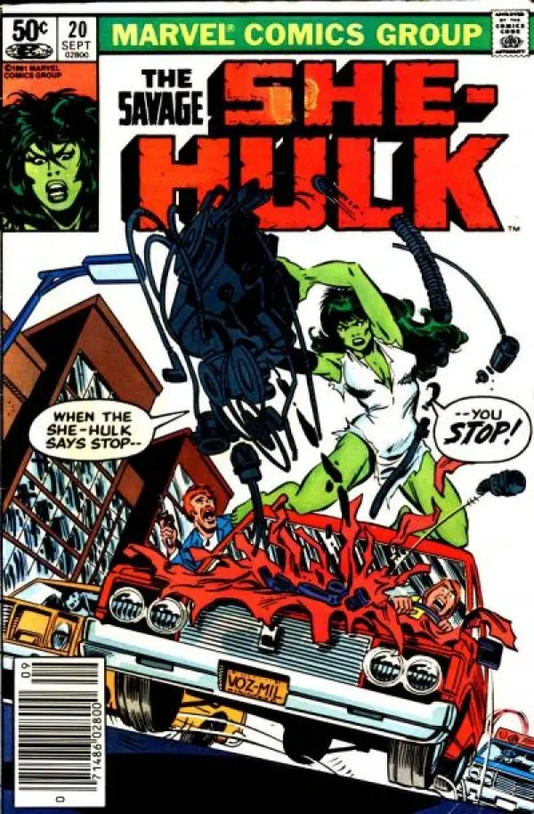 The Savage She-Hulk (Vol 1) #20 Vg/Gd 1