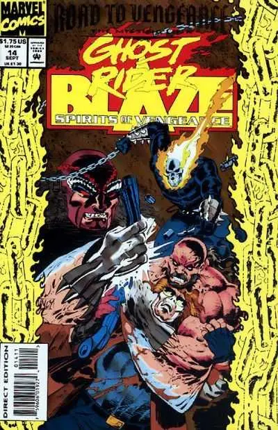 Ghost Rider/Blaze: Spirits Of Vengeance (Vol 1) #14 Vf 1
