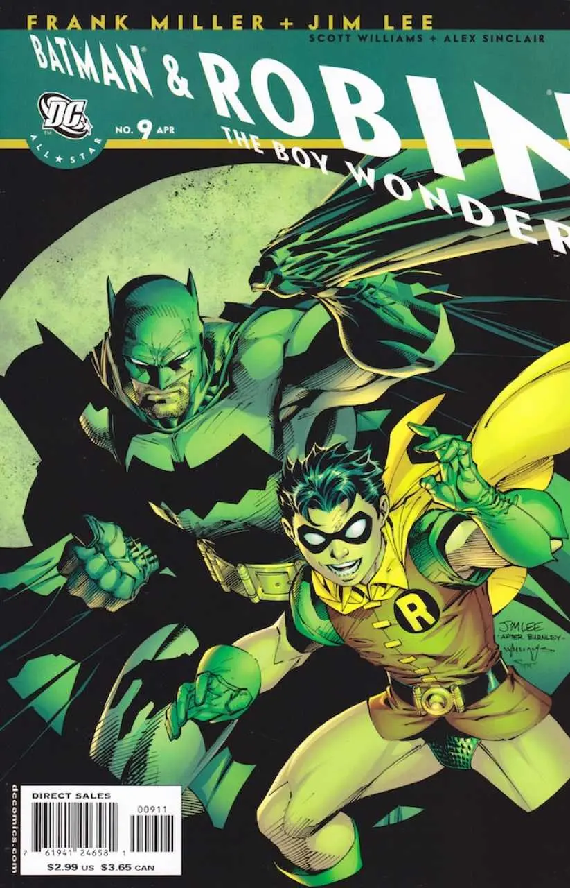 All Star Batman & Robin, The Boy Wonder #9 Nm 1
