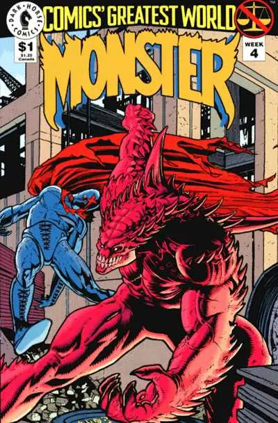 Comics' Greatest World: Arcadia #4 Monster Nm 1