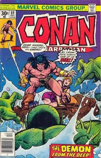 Conan The Barbarian (Vol 1) #69 Vf 1